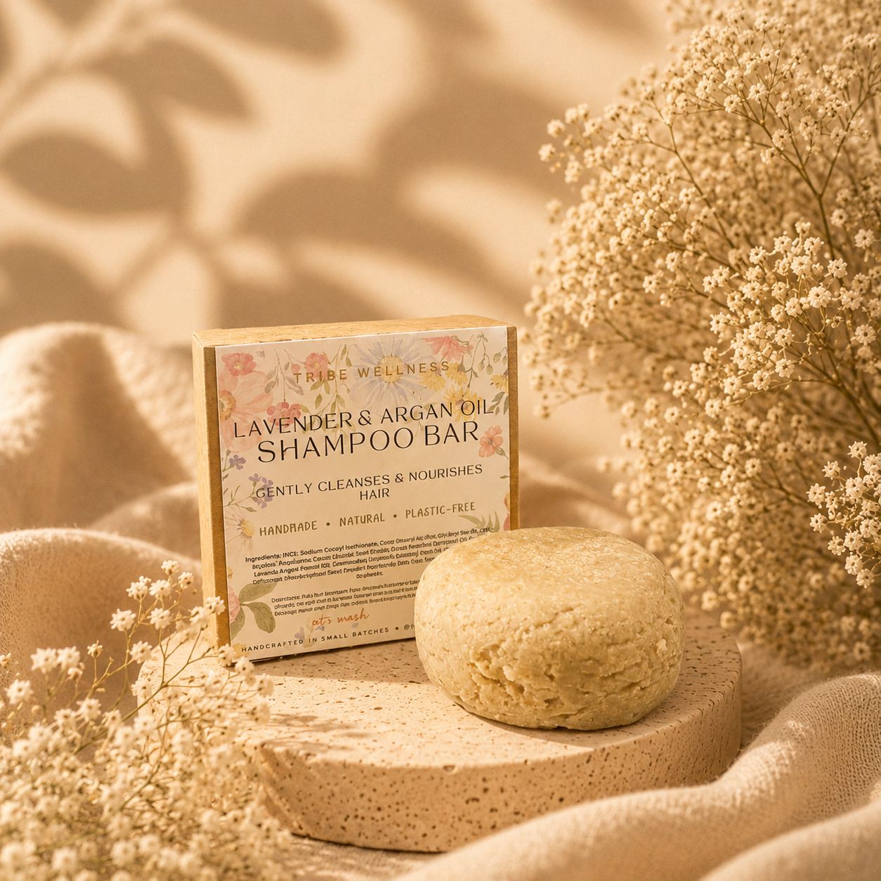 SHAMPOO BAR – Lavender & Argan Oil