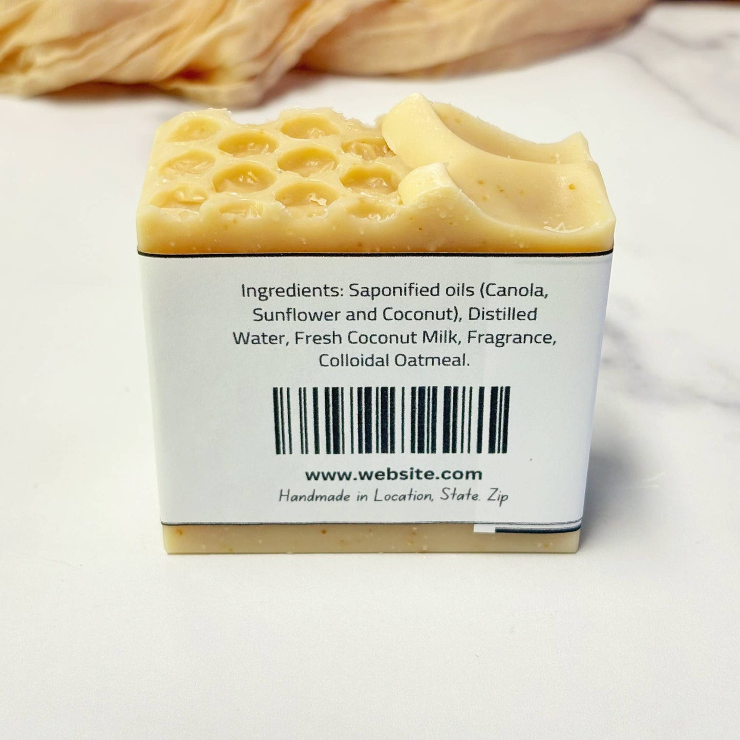 Private Label | Milk & Honey Soap Bar (Vegan)