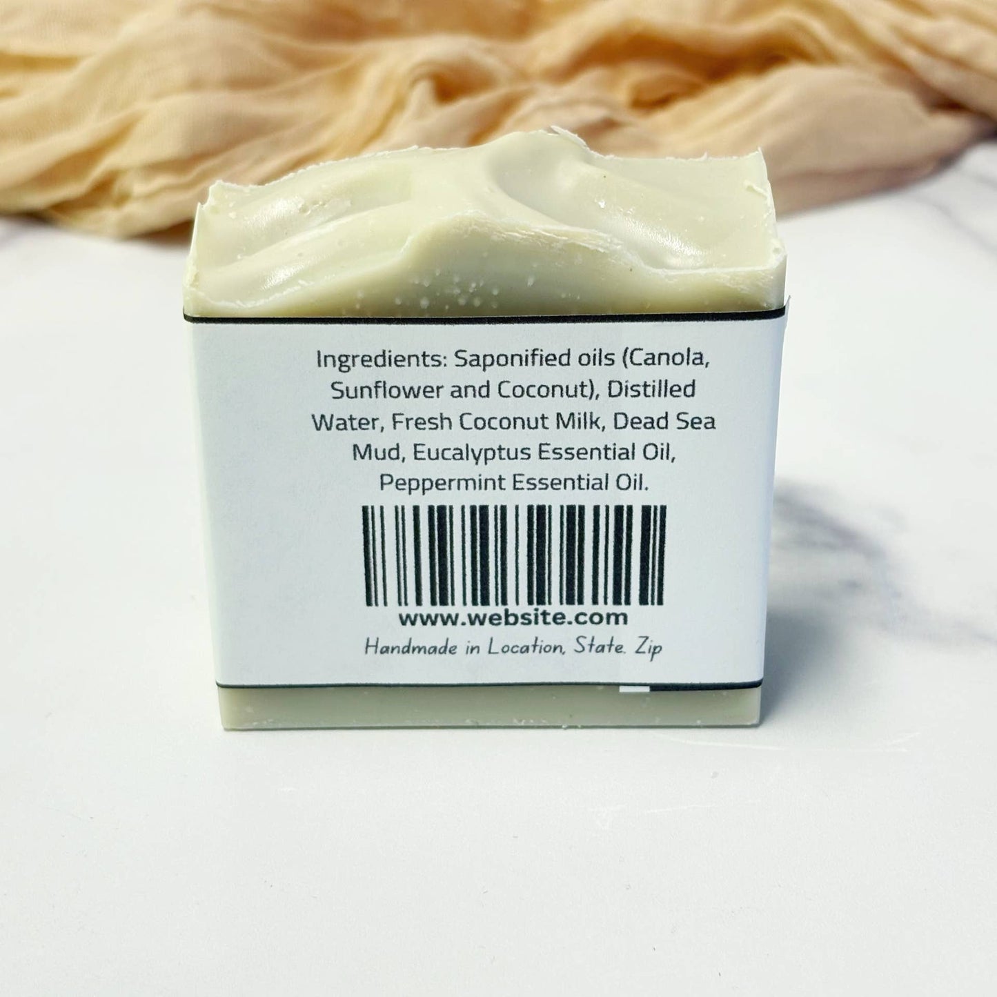 Private Label | Dead Sea Mud Soap Bar