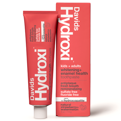 Davids Hydroxi™ Pasta Dental con Nano-Hidroxiapatita para Niños y Adultos