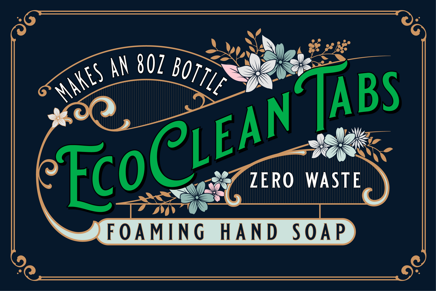 200 Eco Clean Tabs | Foaming Hand Soap | Bulk | No Label