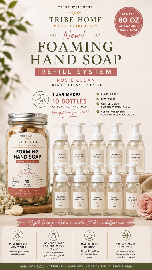 200 Eco Clean Tabs | Foaming Hand Soap | Bulk | No Label