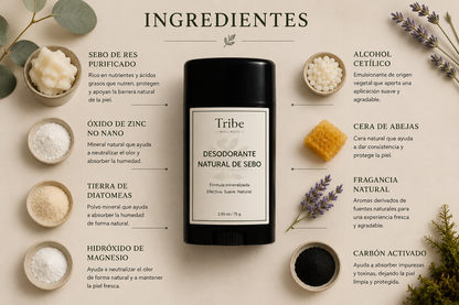 Natural Deodorant Unisex 