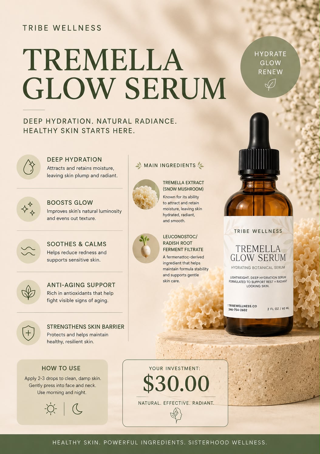 Tremella Glow Serum
