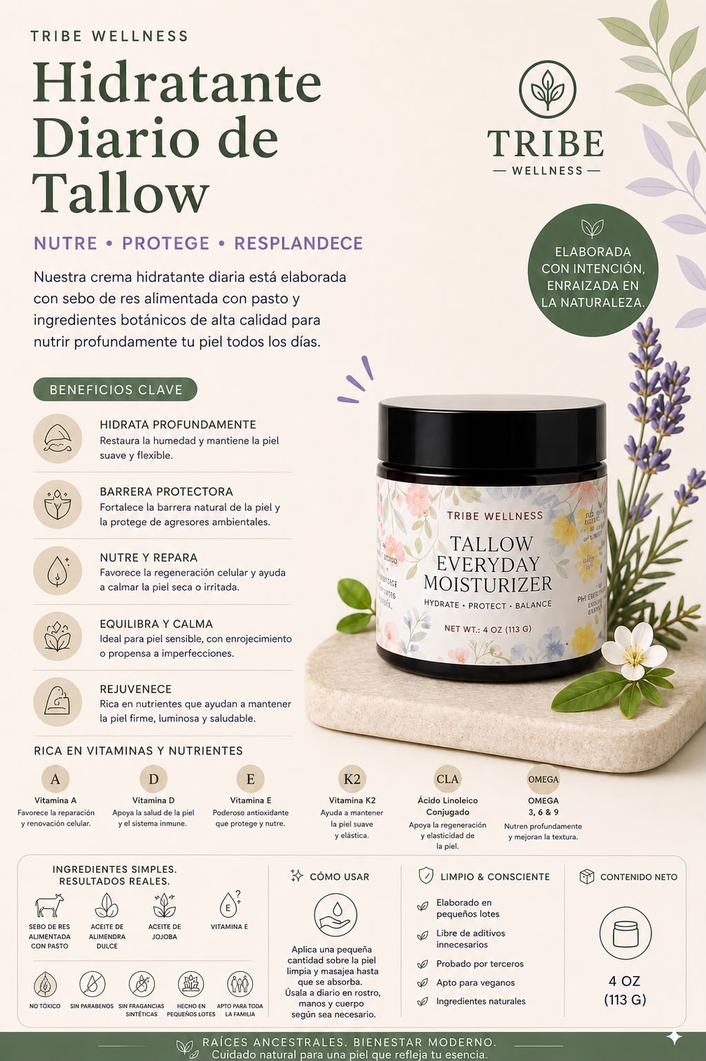 Tallow Everyday Moisturizer