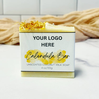 Private Label | Unscented Calendula Bar Soap