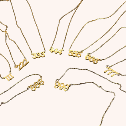 Lucky Numbers Necklace